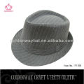 Yiwu polyester fedora hat for ladies